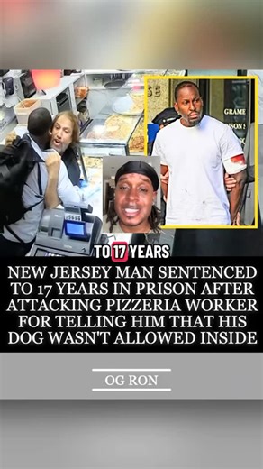 Nathan Witherspoon on Instagram: "New Jersey man attacks pizzeria employee over dog. #dog #attacked #newjersey #reelsvideo #reels"