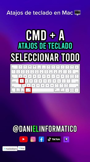 ✅ATAJOS de TECLADO para MAC con la TECLA CMD Todo el alfabeto, En este video aprenderás una serie de atajos de teclado para ordenadores Apple que te permitirán ser más eficiente en tu trabajo y ahorrar tiempo valioso. Todos los atajos utilizan la tecla