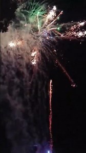 Dawn of Radiance 64shoots by Dragon fireworks with customized triple shooter for finaly