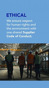 🌱 Our supply chain is more than logistics. It’s a driver of responsibility and resilience.​ Through our Supplier Code of Conduct and our local-to-local purchasing strategy, we ensure respect for people and the environment while strengthening resilience, supporting local economies, and lowering environmental impact.​ Our commitment is reinforced by a structured and rigorous supplier qualification​ process that incorporates evaluations of compliance with environmental, social, and governance (ESG