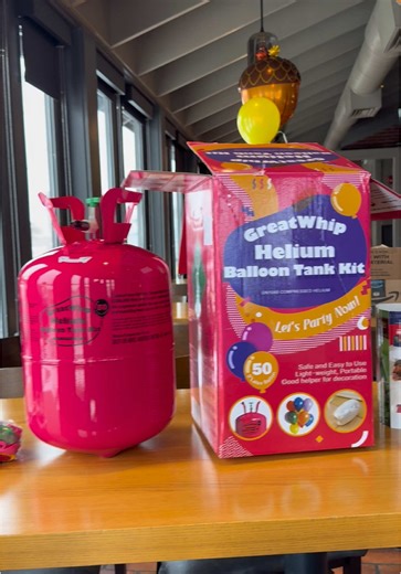 Host parties and events just got easier with this affordable helium tank! #heliumtank #partydecorations #heliumballoon #balloons #tiktokshopblackfriday #tiktokshopcybermonday #tiktokshopcreatorpicks