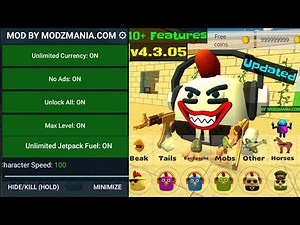 CHICKEN GUN MOD MENU v4.3.05 APK (10+ FEATURES)