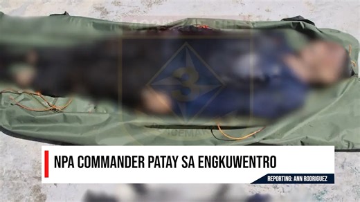 New People's Army (NPA), patay sa engkuwentro. | via Ann Rodriguez/DWIZ News | DWIZ 882