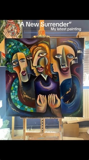 A New Surrender: My Latest Painting in Cubism