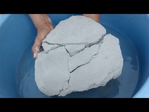ASMR Relaxing silky smooth paste play dusty powder full Dusty dipping crumble in 🌊🥶