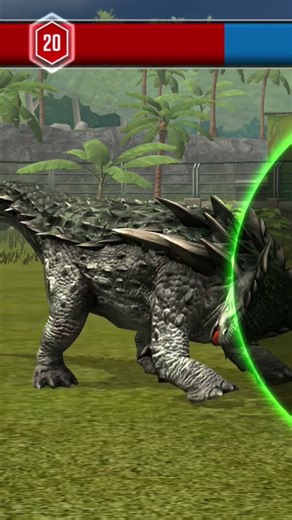 #jurassicworld #dinosaur Jurassic world the game code 19 Nodosarurs 코드19 노도사우루스