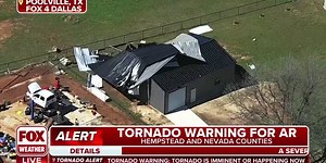 Aerial footage captures tornado damage in Poolville, Texas | Latest Weather Clips | FOX Weather