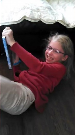Frozen Super Fan Gets Frozen DVD