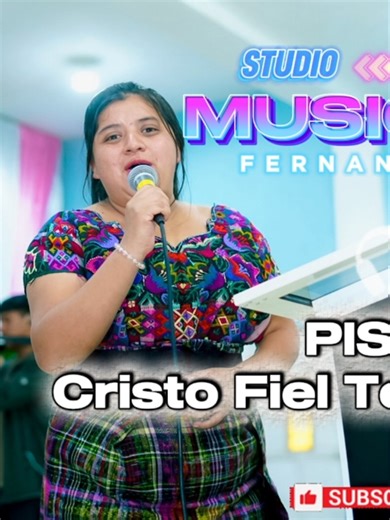CRISTO FIEL , FERNANDA SABINA SAPON LO PUEDEN ENCONTRAR COMPLETO EN YOUTUB👉ESTUDIO MUSICAL👈 #pistas