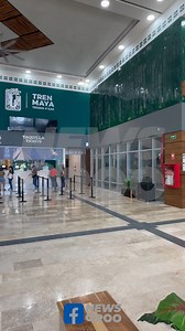 Así las instalaciones de la estación del Tren Maya de #Chetumal que fueron reinauguradas este domingo, junto con los tramos 6 y 7. La estación ya está operando. La primera salida comercial fue a las 11:00 horas. | Newsquintana Roo
