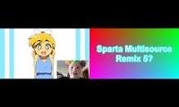 Mix of 2 videos from youtube : Sparta Multisource Remix Two Parison 6