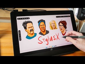 Testing StylusX app on XPPen Artist Ultra 16