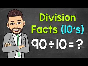 10’s Division Facts Practice | Dividing by 10 | Math with Mr. J