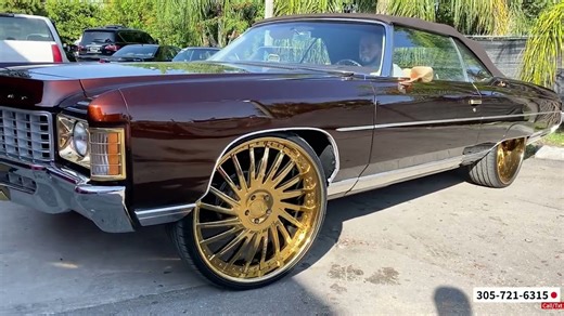 My Old 71 Chevy Impala Vert on Gold 26's Corleone: UnReleased Footage