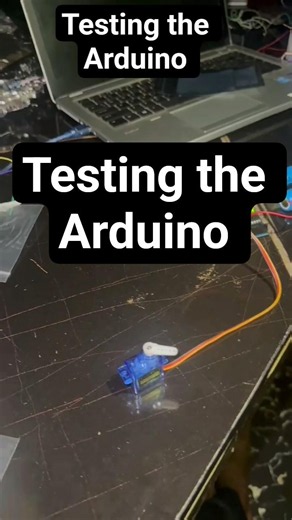 Testing the system ⚡ we successfully uploaded the arduino code. 🚀 #diy #arduino #tech #engineering