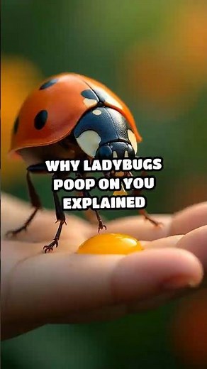 **Why Ladybugs Poop On You Explained** #viralvideo #shorts