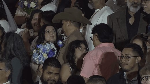 Record 154 couples wed at midnight Valentine’s ceremony at Bexar County courthouse