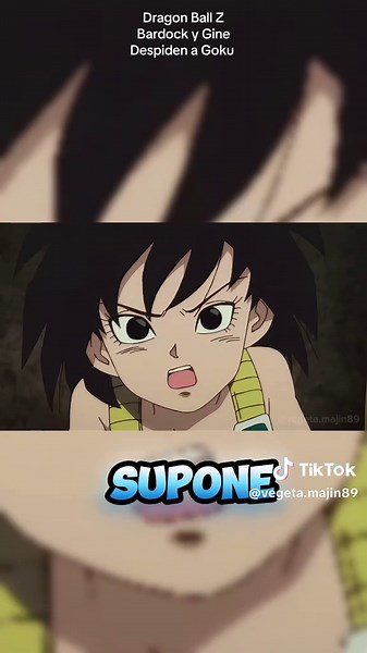 Despedida de Bardock y Gine a Kakaroto - Parte 2