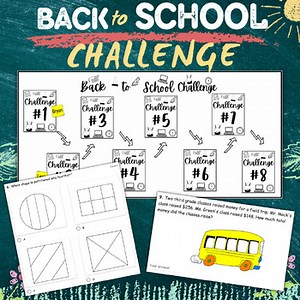 Back to School Math Challenge | 3rd Grade