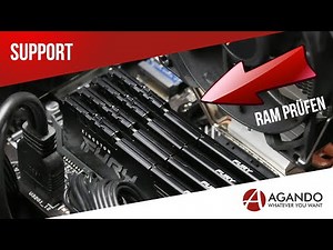 Wie führe ich einen Memtest86 durch?