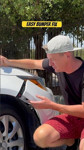 Quick Fix For a Loose Bumper Cover