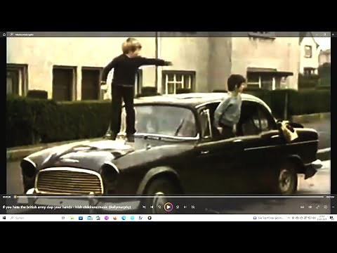 Irish childrens music (Ballymurphy) - If you hate the british army clap your hands [NIR] 1971/72?