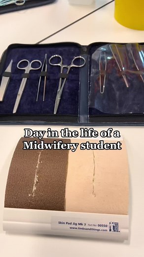 Perineal Suturing Training for Student Midwives | Midwifery Practicals Videos