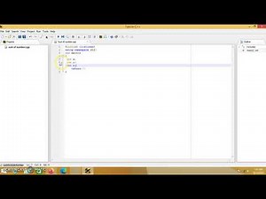 falcon c++ programming sum of numbers tutorial