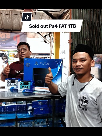 alhamdulillah hari ke 2 puasa soldout lagi Fat 1tb[yummy] @anwar fauzie #fyp #ps4 #playstation #sold