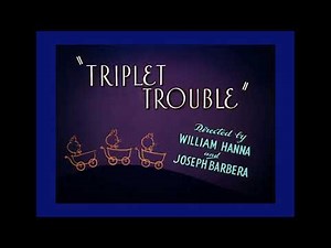 Tom & Jerry | Triplet Trouble (1952) Restored Intro [EU Turner Recreation]