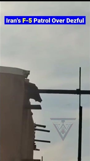 Sky Patrol: F-5 Contrail Over Dezful