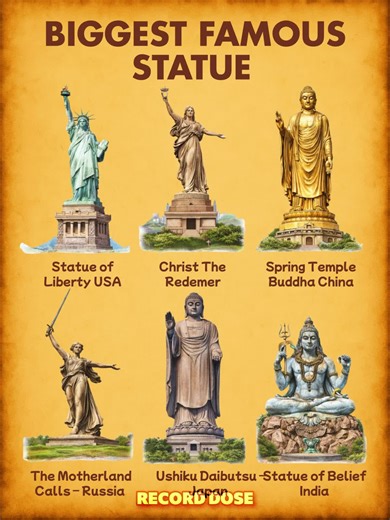 Explore the World's Most Famous Statues