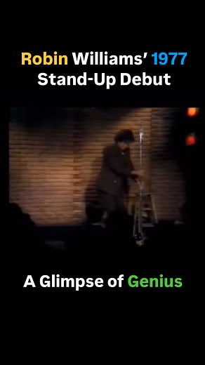 In this 1977 stand-up performance, a young Robin Williams captivates the audience with his unparalleled energy and improvisational humor. These early moments highlight the raw talent that propelled him to stardom. . . . . #RobinWilliams #StandUpComedy #ComedyLegend #ClassicComedy #1977 #ComedyGold #Throwback #ComedyHistory #LivePerformance #IconicComedians | Brian Barlow-Clark