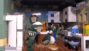 [Video] Iconic Horror Movie Scenes Were Built Inside This Custom-Made LEGO Haunted House