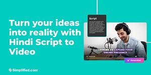 Convert Hindi Script to Video Using AI - Turn Your Ideas into Videos