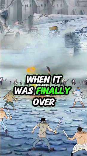 Whitebeard Died Like a Legend 💀 | One Piece War Arc #animefacts #onepiece #animeshorts #anime