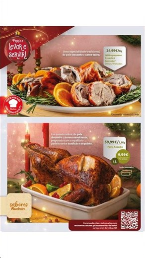 Auchan - Encomendas Natal e Ano Novo 13/11 - 31/12