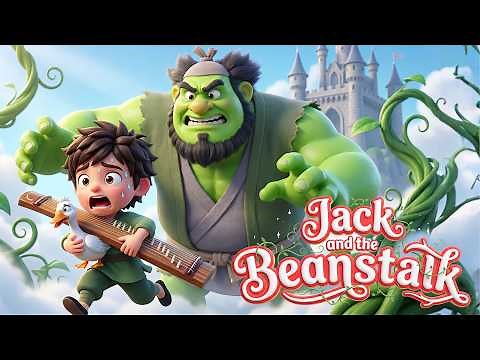 Jack and the Beanstalk | The Magic Beans Led Him to a Giant’s Castle | Fairy Tales in English