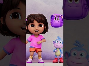 Dora and Boots go on a Backpack Adventure! #shorts - Videos For Kids