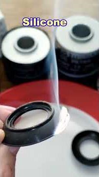 Subaru Oil Filter Anti-Drain-Back Valve Burn Test 15208AA100 and Mazda Oil Filter N3R114302 #Shorts
