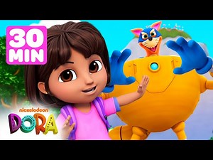 Super Dora Saves the Day! | 30 Minutes | Dora & Friends - Videos For Kids
