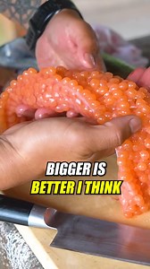 624K views · 5.9K reactions | What Does Salmon Roe Taste Like? | Outdoor Chef Life | Facebook