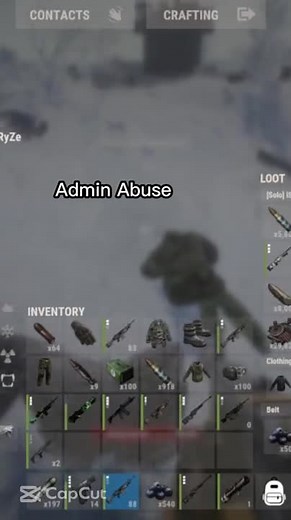 This was in the server rusty guns 100x in rust and there was just a lot of admin abuse I tried to get as many I can! #rust #adminabuse #admins #unfair