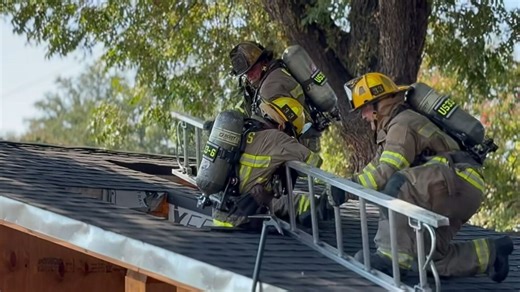New Dallas training prop honors firefighter trapped, killed in roof decking collapse