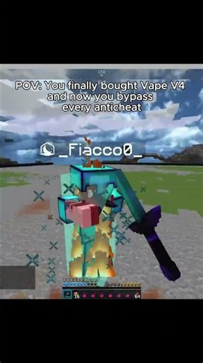 Vape V4 BYPASSES EVERY ANTICHEAT #minecraft #hypixel #bedwars #mmc #vapev4