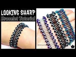 Bugle Bead Bracelet Tutorial | Looking Sharp | Prong Beads