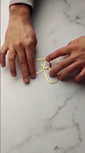 Simple Gold Chain Trick – Turn Your Snake Chain into a Necklace! ✨