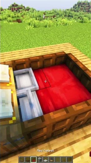 Minecraft Realistic Bed 🛌