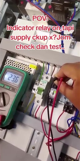 Testing Indicator Relay Supply Continuity