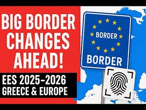 Traveling to Greece & Europe in 2025 & 2026? Big Changes at the Border (EES Explained)